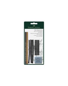 Faber-Castell Zeichenkohle Charcoal Pitt 10-teilig