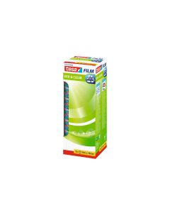 tesa Klebeband Eco & Clear 19 mm x 33 m, Transparent, 8 Rollen