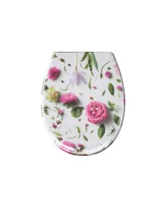 Kleine Wolke Toilettensitz Rosalie mit Absenkautomatik, Mehrfarbig