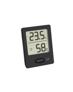 TFA Dostmann Thermo-/Hygrometer Digital Schwarz