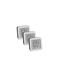 TFA Dostmann Thermo-/Hygrometer Digital 3er-Set