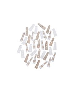 Rico Design Streudeko Leuchtturn natur 36 Stück
