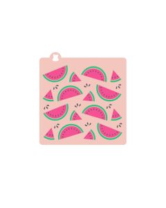 Cut my Cookies Schablone Wassermelone 3-teilig, Weiss