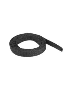 Delock Gewebeschrumpfschlauch 2 m x 6 mm Schwarz