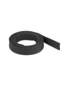 Delock Gewebeschrumpfschlauch 2 m x 10 mm Schwarz