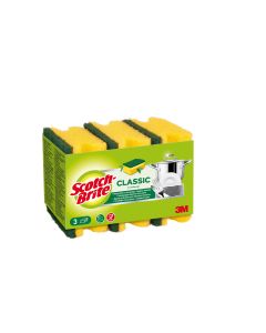 Scotch-Brite Schwamm Scotch-Brite Classic 3 Stück