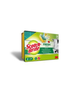 Scotch-Brite Schwamm Scotch-Brite Fesh extra stark 2 Stück