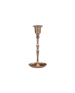 Chic Antique Kerzenständer Messing, 7.5 x 16.5 cm