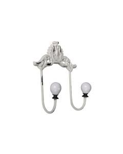 Chic Antique Wandhaken Antique mit 2 Haken Crème