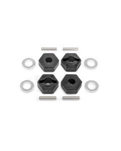 Maverick Radmittnehmer 12 mm 6-Kant Quantum XT / MT, 4 Stück