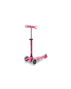 Micro Mobility Kickboard Mini Deluxe Magic Pink, LED
