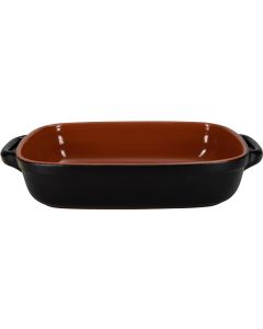 Nouvel Auflaufform Grill me Eckig, Schwarz