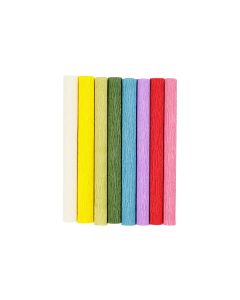 Creativ Company Krepppapier Standard 25 x 60 cm, 8 Stück, 105 g/m²