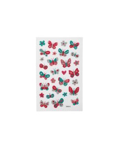 Creativ Company Glitzersticker 10 x 16 cm 1 Blatt, Schmetterling