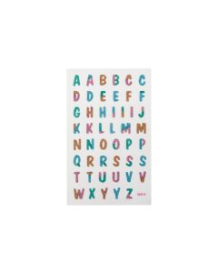 Creativ Company Glitzersticker 10 x 16 cm 1 Blatt, Buchstaben