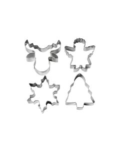 Creativ Company Guetzli-Ausstecher 8 cm 4 Stück