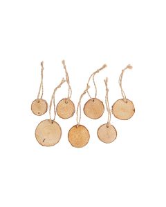Creativ Company Holzartikel 3.5 - 4.5 x 0.7 cm 7 Stück