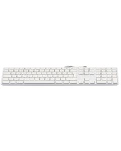 LMP Tastatur KB-1243 Weiss, DE-Layout mit Ziffernblock