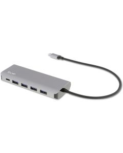 LMP USB-Hub USB Type-C – USB-A 3.0, USB -C Grau