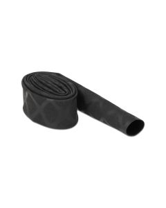 Delock Schrumpfschlauch X-Muster rutschfest 1 m x 15 mm Schwarz