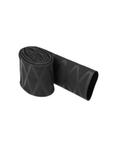Delock Schrumpfschlauch X-Muster rutschfest 1 m x 30 mm Schwarz