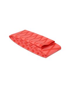 Delock Schrumpfschlauch X-Muster rutschfest 1 m x 40 mm Rot
