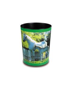 Läufer Papierkorb Pferd am See, 13 l