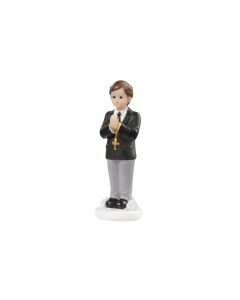 HobbyFun Mini-Figur Kommunion Junge 8.5 cm