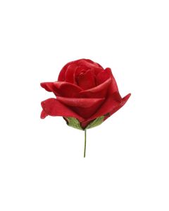 HobbyFun Streudeko Rosen 12 Stück, Rot