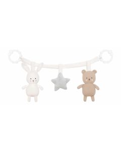 Jabadabado Kinderwagenspielzeug Teddy / Hase