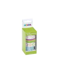 Heyda Washi Tape Blumen Mehrfarbig
