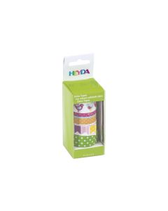 Heyda Washi Tape Vögel Mehrfarbig