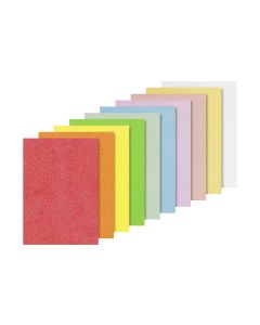 Heyda Glitzerkarton Iris 10 Blatt à 200g/m², A4