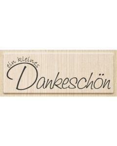 Heyda Stempel Kleines Dankeschön Hellbraun
