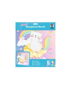 URSUS Moosgummi-Set Glitter Kittycorn, Mehrfarbig