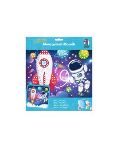 URSUS Moosgummi-Set Glitter Astronaut, Mehrfarbig