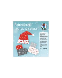 URSUS Faltblätter Nordic 15 x 15 cm, 80 g/m², 120 Blatt