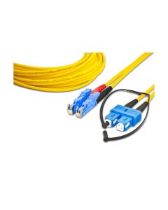 Lightwin LWL-Patchkabel Singlemode, LSH – SC, OS2, Duplex, 5 m