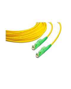 Lightwin LWL-Patchkabel SM, LSH/APC-LSH/APC, OS2, Simplex, 1 m
