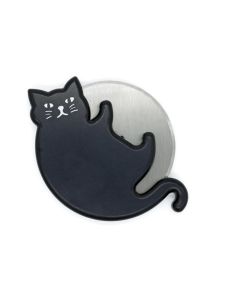 Kikkerland Pizzaschneider Katze Schwarz