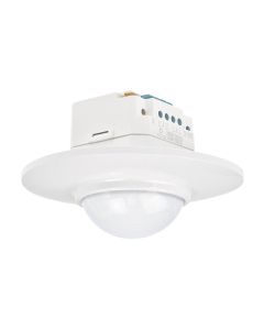 NIKO PIR Bewegungsmelder Swiss Garde 360 Plus IP20, Rund, Weiss