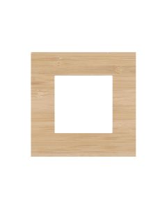 NIKO Abdeckrahmen Pure, 1-fach, Bambus