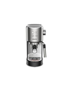 Krups Siebträgermaschine Virtuoso XP442 Schwarz/Silber