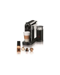 De'Longhi Kaffeemaschine Nespresso CitiZ Platinum&Milk EN330.M Silber