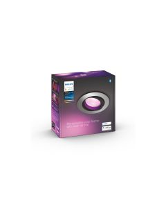 Philips Hue Einbauspot White & Color Ambiance, Centura, Silber, Rund