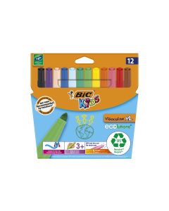 BIC Filzstift Kids Visacolor XL ecolutions 4.5 mm, 12er Set