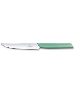 Victorinox Steakmesser Swiss Modern 1 Stück, Mint-Green