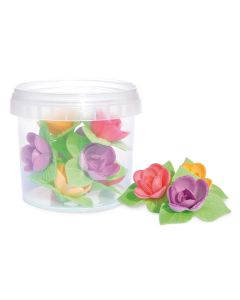 ScrapCooking Waffeldekorationen mini Rosenblätter 8 Stück