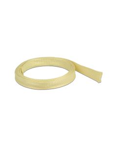 Delock Geflechtschlauch aus Aramid Fasern 2 m x 15 mm Gelb
