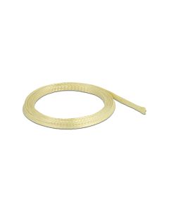 Delock Geflechtschlauch aus Aramid Fasern 2 m x 6 mm Gelb